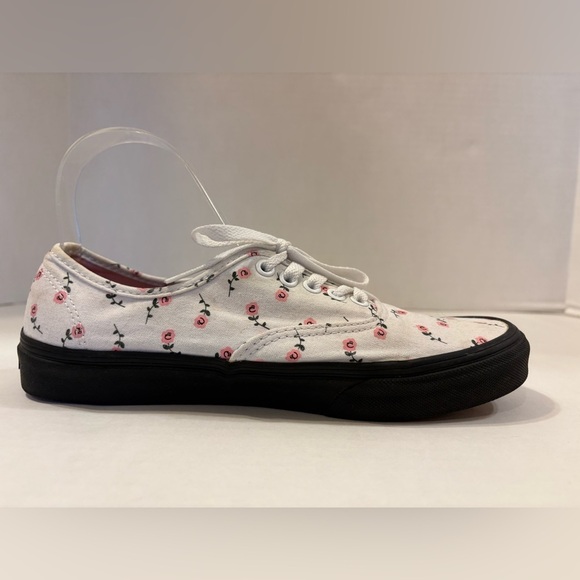 Vans Lazy Oaf limited edition flower blossom print lace-up sneakers size 9 - Picture 5 of 12